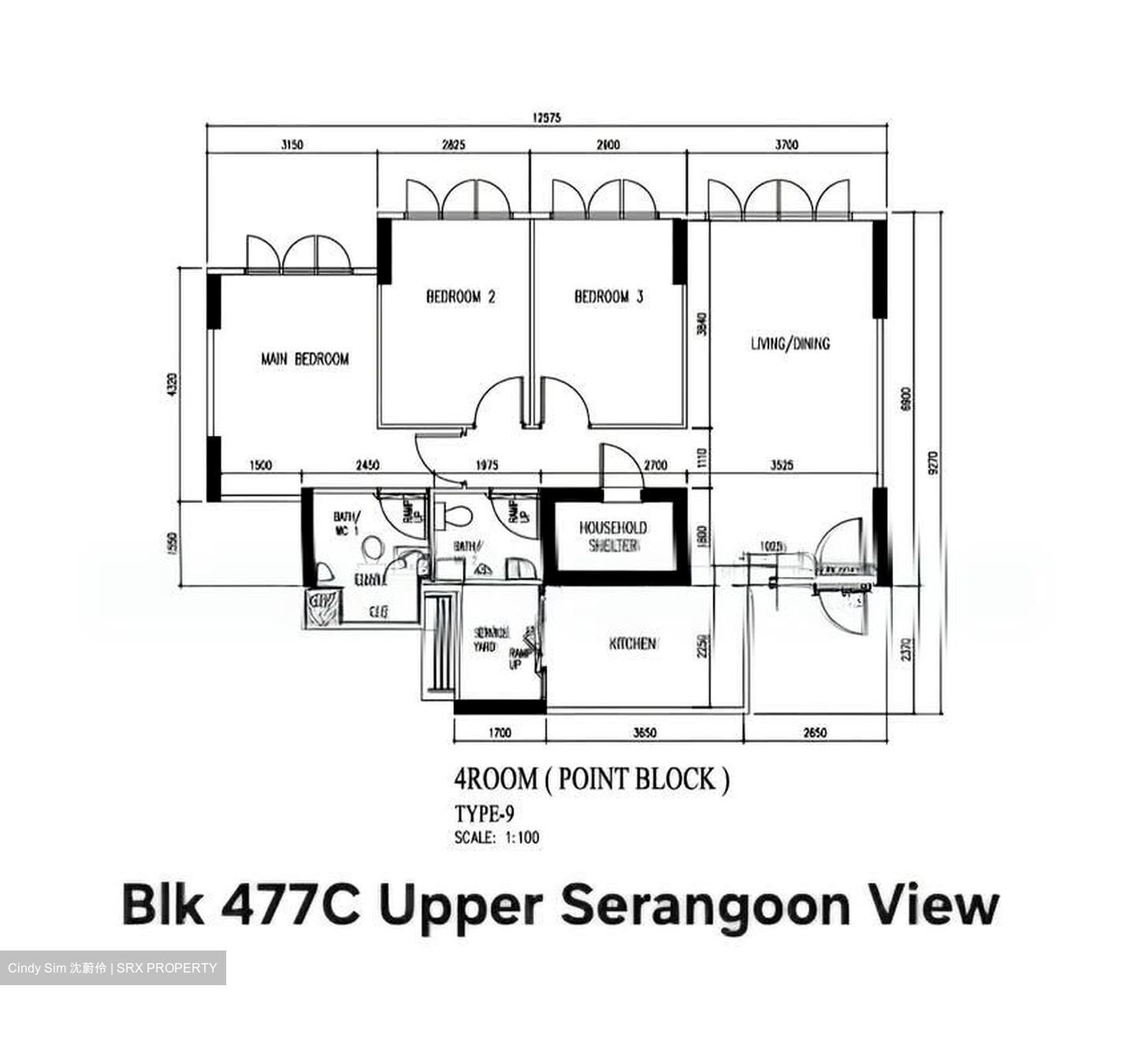 Blk 477C Hougang Capeview (Hougang), HDB 4 Rooms #585351531